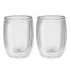 Contenitore a doppia parete in vetro borosilicato ZWILLING 39500-076, 200 ml, trasparente, set da 2