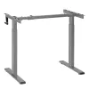 Scrivania regolabile in altezza manualmente MACLEAN MC-790NG — carico max 60 kg, altezza max 120 cm