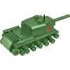 Kit di costruzione Cobi ISU 152 – tema Seconda Guerra Mondiale, 135 pezzi, verde