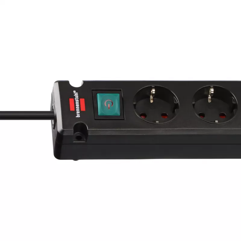 Multipresa Brennenstuhl Bremounta, 5 prese, 2x USB-C, 3 m, nera