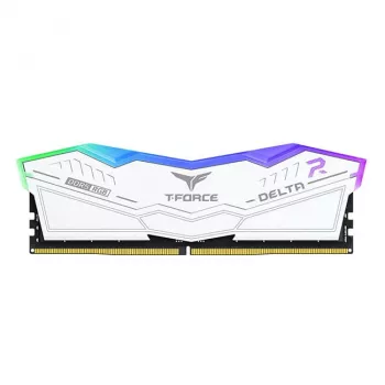 DIMM 32 GB DDR5-6000 (2x 16 GB) Kit dual, memoria RAM bianca, FF4D532G6000HC38ADC01, Delta RGB, INTEL XMP