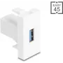 Modulo USB Type-A 5 Gbit/s DELOCK Easy 45 — Type-A femmina su Type-A, 5 Gbit/s