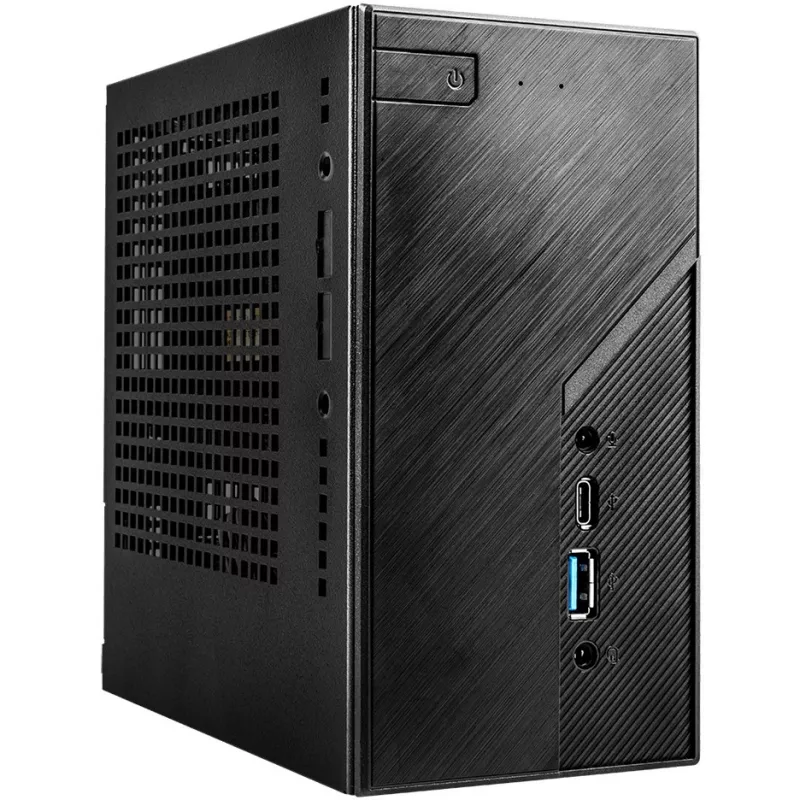 ASRock DeskMini H470 - barebone - mini-PC - socket LGA1200 - Intel H470 - nessuna CPU - RAM 0 GB - GigE