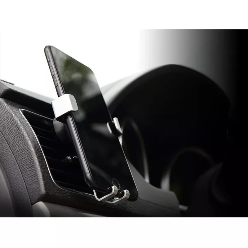 Supporto Maclean per cellulare in auto, universale, per bocchetta di aerazione, Gravity, distanza centrale max 90 mm, MC-324