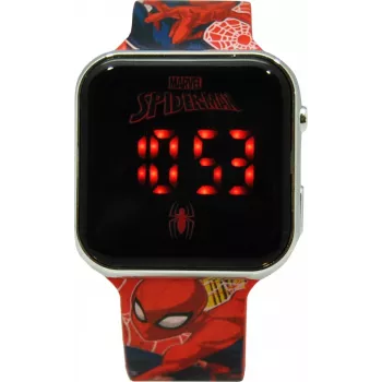 Orologio da polso LED con calendario Spiderman