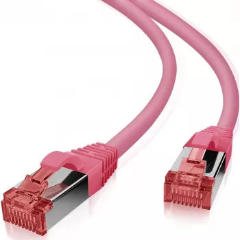 Cavo di rete Helos CAT6 S/FTP (PIMF) 5 m magenta