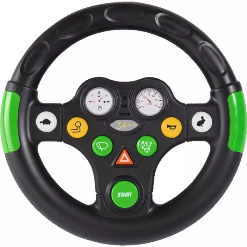 Accessorio ruota sonora per veicoli scivolo Simba-Dickie BIG 800056488 — nero/verde, per bambini da 3–7 anni, 450 g