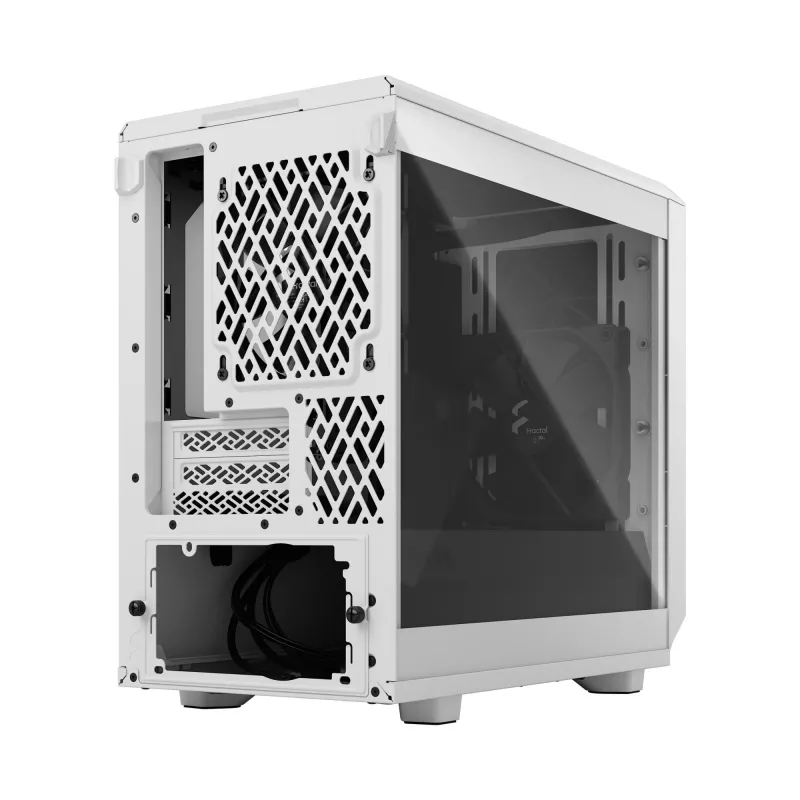 Fractal Design Meshify 2 Nano - Torre Mini-ITX (vetro temperato) - senza alimentatore (ATX) - bianco - USB/Audio (FD-C-MES2N-02)