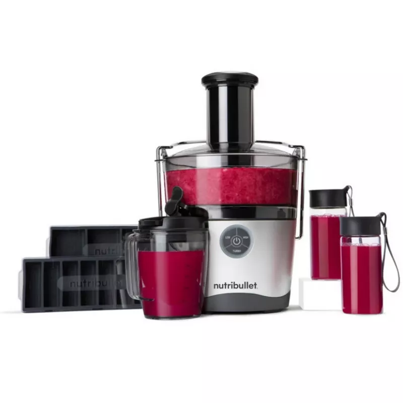 NutriBullet juicer Pro NBJ200G (argento/grigio, 1.000 Watt) (0C22500002)
