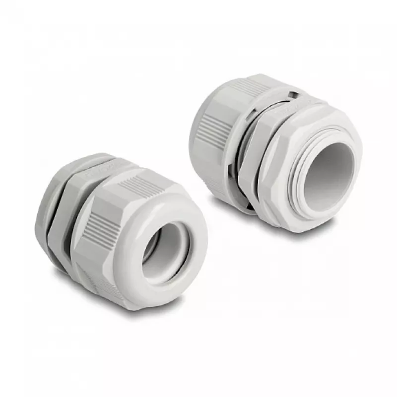 Pressacavo EX DeLOCK M25 grigio 2 pz poliammide