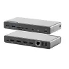 ALOGIC DV4 - docking station - per laptop - USB-C / USB-A - 3 x HDMI, DP - 1GbE (DUCDV4)
