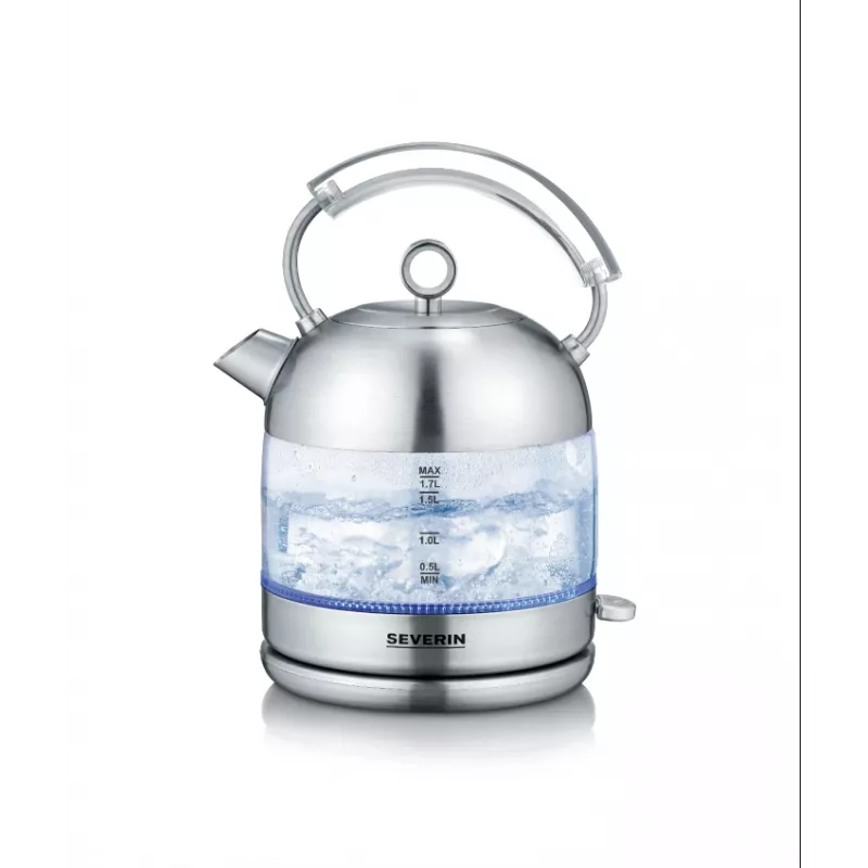 Bollitore elettrico Severin 1,7 L 2400 W acciaio inox