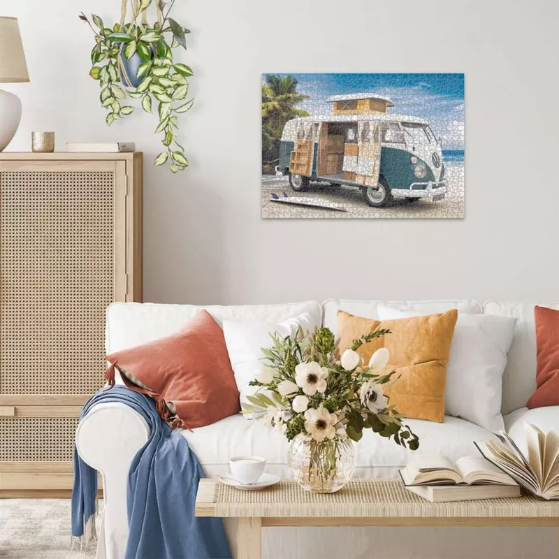 Puzzle Volkswagen T1 CamperVan (1000 pezzi)
