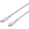 CANYON cavo OnWire 60CL C-C 60W COLOR intrecciato 1m rosa