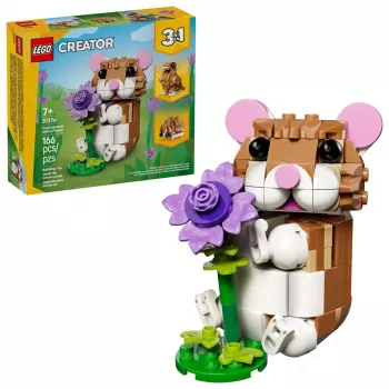 LEGO CREATOR 3 IN 1 31376 Criceto carino con fiore