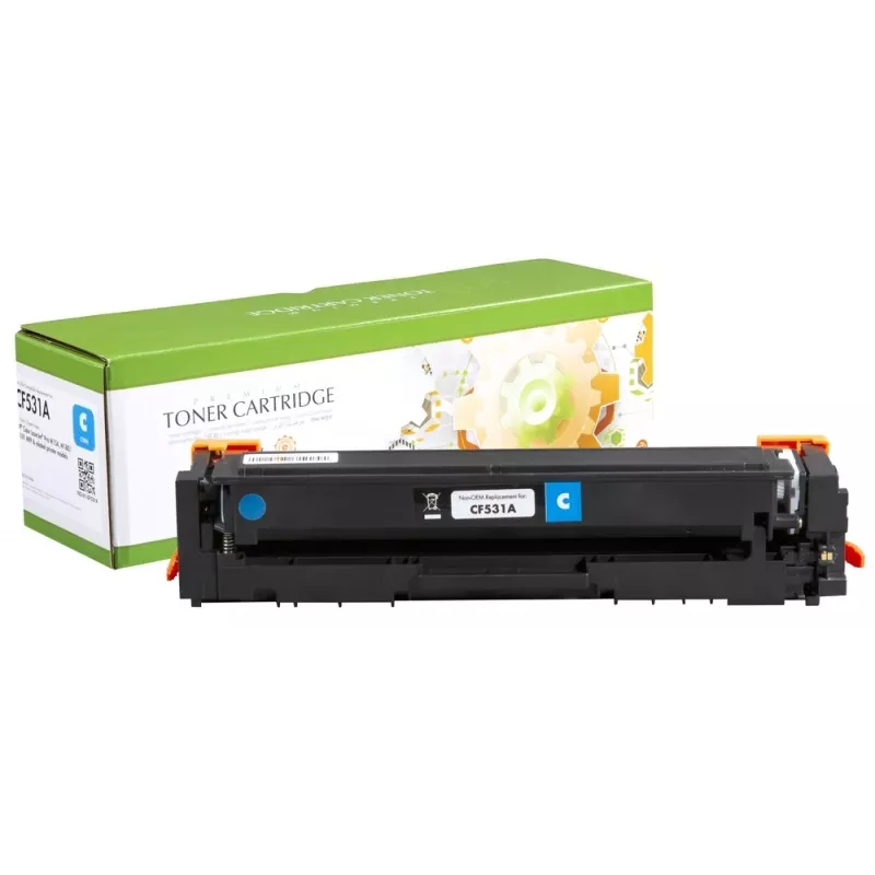 Cartuccia compatibile Static-Control HP n. 205A ciano (CF531A) nuovo chip