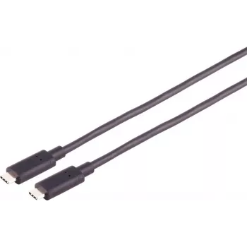 Cavo USB S/CONN 30-41075 USB 3.2 Gen 2 10 m nero