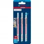 Bosch Expert 2608900560 lama per seghetto alternativo carburo 3 pezzi