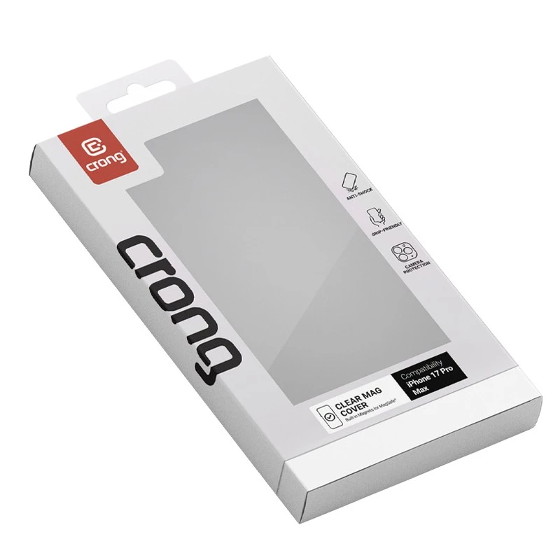 Custodia MagSafe iPhone 17 Pro Max trasparente