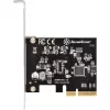 SilverStone SST-ECU07 scheda adattatore PCIe 3.0 x4 USB 3.2 Gen 2x2, 1x USB-C interna, low profile