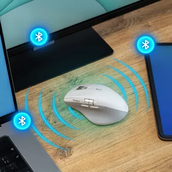 Mouse wireless YENKEE 2095WH SPIN DUAL Smart Flying Scroll