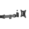 Supporto da tavolo Maclean per 2 monitor, VESA 75x75 e 100x100, 17-32, 2x 9kg, MC-754N