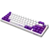 LORGAR KBP70MW, tastiera da gaming meccanica wireless 65% Pro, bianco, layout EN