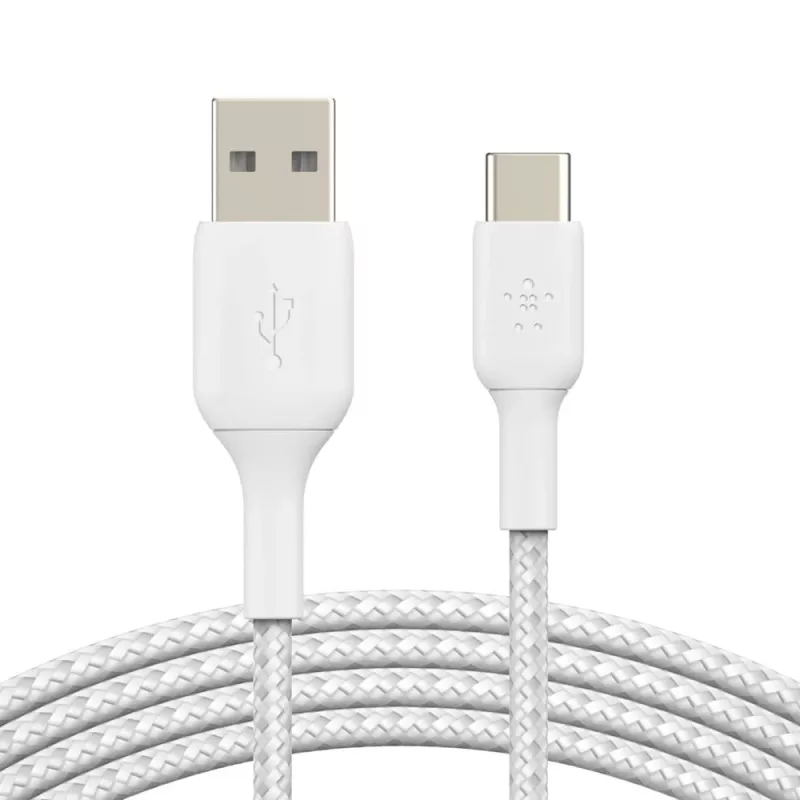 Cavo USB Belkin CAB002BT1MWH 1 m USB A a USB C bianco