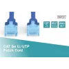 Cavo patch U/UTP Cat.5e PVC 3 m blu