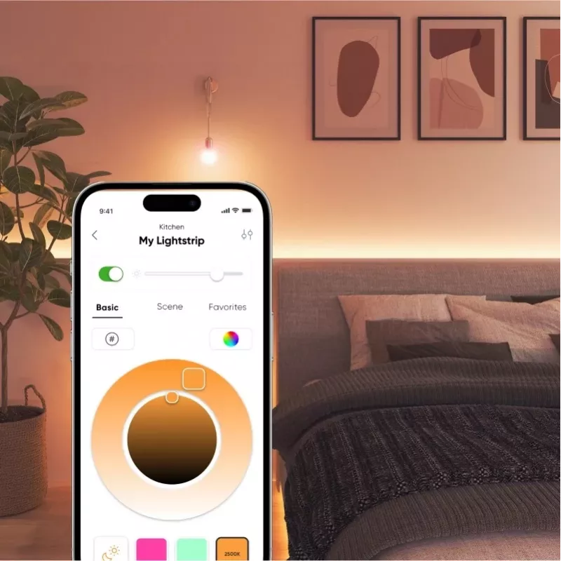 Nanoleaf Essentials Light Strips estensione 2 metri | 23 W | RGBCW | Bluetooth, Thread | 2700 - 6500 K