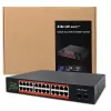 Switch di rete QOLTEC Gigabit Ethernet PoE 24xRJ45 2xSFP
