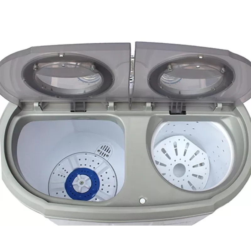 Lavatrice Camry Premium CR 8052 a carica dall'alto 3 kg grigio, bianco