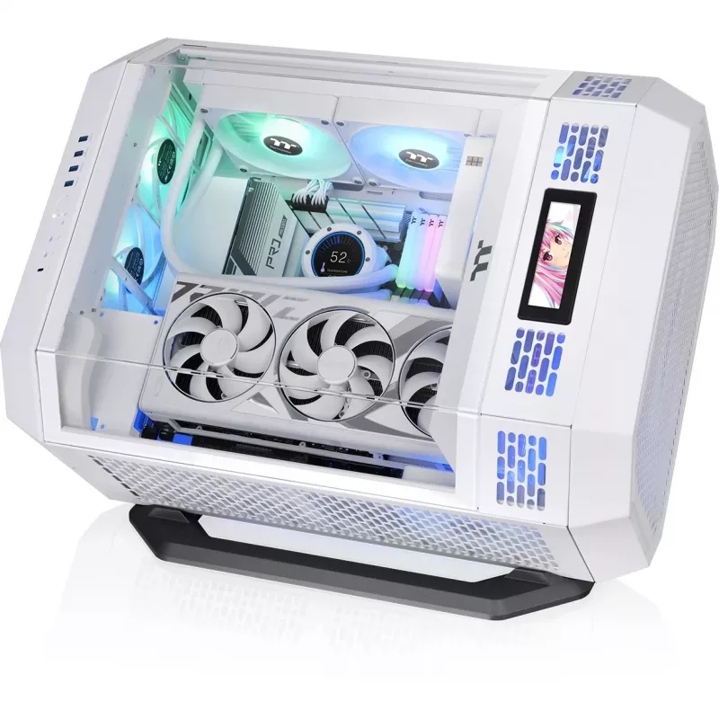 Kit supporto chassis per The Tower 600 Snow (nero/bianco, per posizionamento orizzontale)