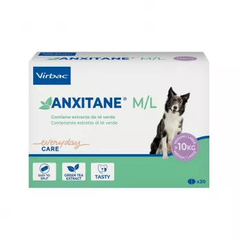 VIRBAC ANXITANE supporto contro lo stress per cani, scatola da 30 compresse