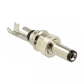 DeLOCK 89915 spina DC 5,5 x 2,1 mm, 12 mm, a saldare, 2 A