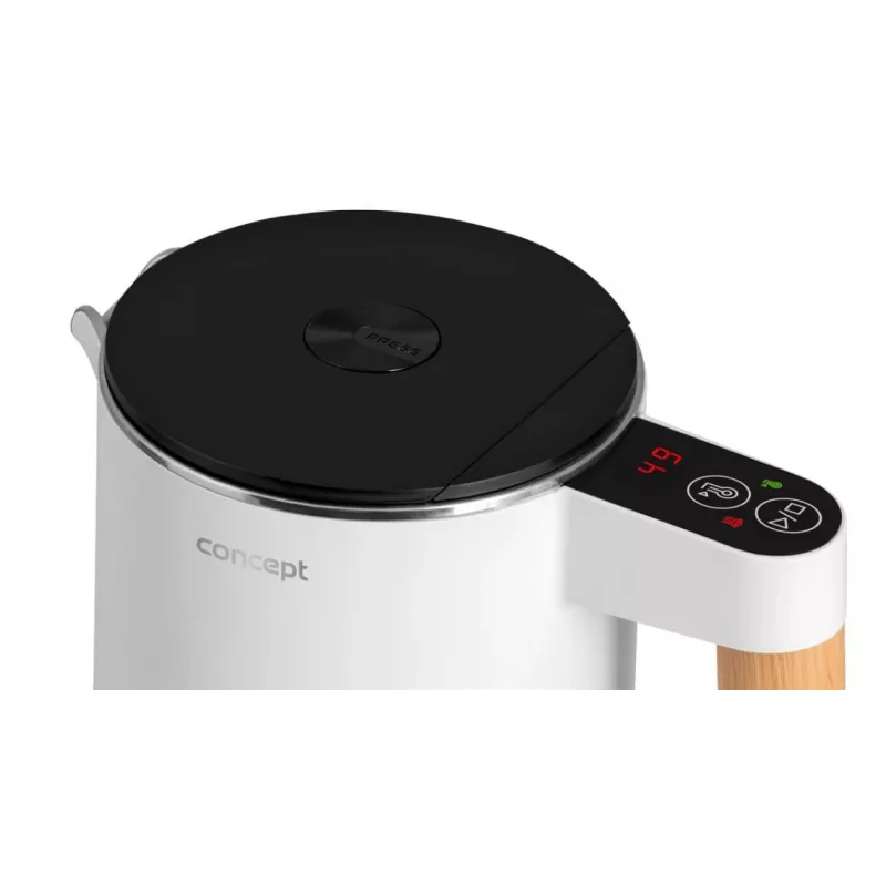 Bollitore in acciaio inox bianco 1,5 l Salt & Pepper Concept RK3300