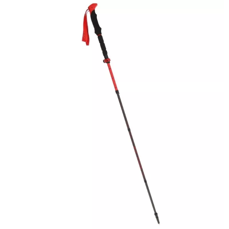 Bastoncini Nordic Walking Viking SPIDER FS nero/rosso UNI – bastoncini da trekking regolabili