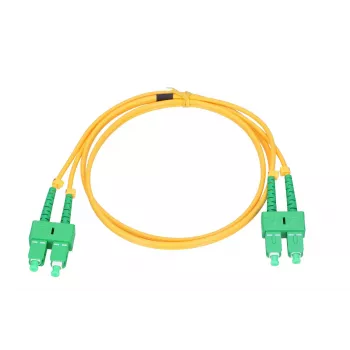 Cavo patch Extralink SC/APC–SC/APC monomodale duplex G.652D 3 mm, 3 m