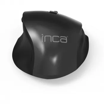 Mouse INCA IWM-515 wireless laser 800/1600 DPI nero retail - Mouse - 1.600 dpi