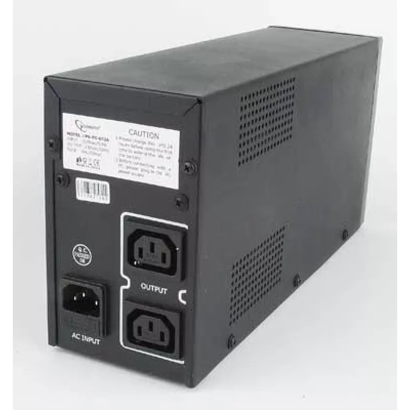 Gembird UPS-PC-652A gruppo di continuità (UPS) line-interactive 0,65 kVA 390 W 3 uscite AC