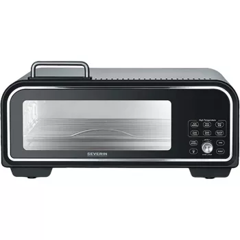 Forno per pizza Severin PG 8575 2000 W nero 1 pizza timer digitale