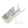 Connettore maschio RJ45 GEMBIRD CAT7 8P8C placcato oro 15µ FTP/SFTP, confezione da 100