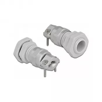 Pressacavo DeLOCK 60352 grigio metallo plastica