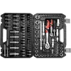 Set di chiavi a bussola YATO YT-38791 — 108 pezzi, attacco 1/2 inch, include cricchetto, valigetta nera