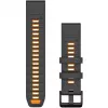 Cinturino Garmin QuickFit 010-13392-05 graphite arancione