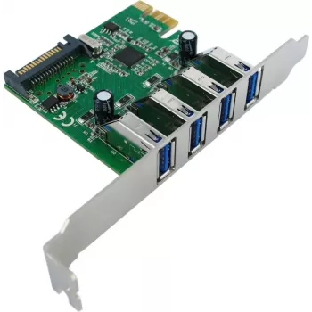 Adattatore PCI-Express VALUE 15.99.2117 – 4x USB 3.2 Gen1 (5 Gbit/s)