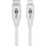 Cavo di ricarica e sincronizzazione Goobay Lightning a USB-C 0,5 m