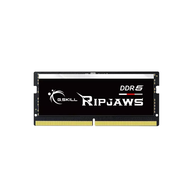 SO-DIMM 32 GB DDR5-5600, memoria RAM nera, F5-5600S4645A32GX1-RS, Ripjaws , INTEL XMP