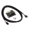 Controller LED per illuminazione Aqua-Computer farbwerk USB – 12 V, 2,5 A, nero
