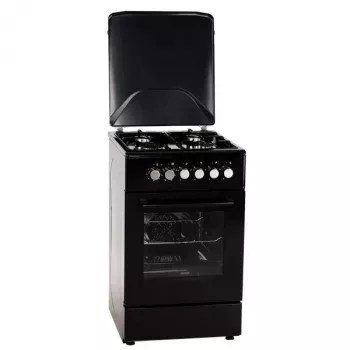 Cucina a gas/elettrica MPM MPM-56-KGM-12B nero